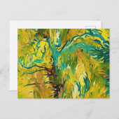 Straßen und Gras im Frühling Malerei Kunst Postkarte (Vorne/Hinten)