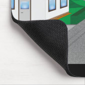 Straßen und Hausbau Mousepad (Ecke)