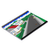 Straßen und Hausbau Notizblock (Linke Seite)