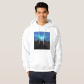 Straßen und Mond Hoodie (Vorne ganz)