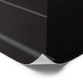 Straßen und Mond Poster (Ecke)