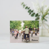 Straßen vietnam postkarte (Stehend Vorderseite)
