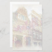 Straßen von altem Amsterdam Briefpapier (Vorne/Hinten)