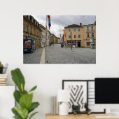 Straßen von Bayreuth Poster (Heimbüro)