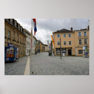 Straßen von Bayreuth Poster