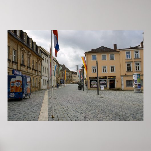Straßen von Bayreuth Poster (Vorne)