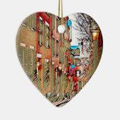 Straßen von Boston Keramik Ornament (Rechts)