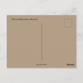 Straßen von Bujumbura Burundi Postkarte (Rückseite)