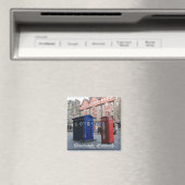 Straßen von Edinburgh, Kühlschrankmagnet Schottlan (In Situ (Geschirrspüler))