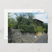 Straßen von Fiesole Postkarte (Vorne/Hinten)