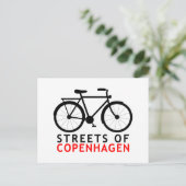 Straßen von Kopenhagen Postkarte (Stehend Vorderseite)