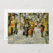 Straßen von Kyoto Postkarte (Vorne/Hinten)