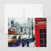 Straßen von London Postkarte (Vorne/Hinten)