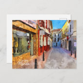 Straßen von Merida Postkarte (Vorne/Hinten)