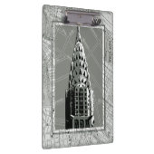 Straßen von New York mit Reich-Staats-Gebäude Klemmbrett (Rechts)