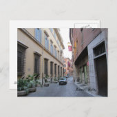 Straßen von Rom, Italien Postkarte (Vorne/Hinten)