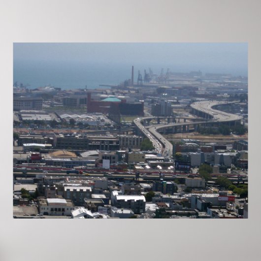 Straßen von San Fran Poster (Vorne)