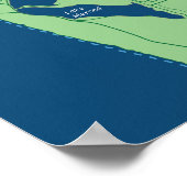 Straßen von San Francisco mit einem Anstieg des Me Poster (Ecke)