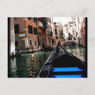 Straßen von Venedig Postkarte