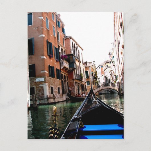 Straßen von Venedig Postkarte (Vorderseite)