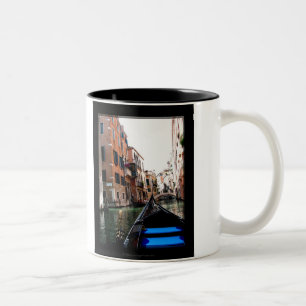 Straßen von Venedig Zweifarbige Tasse