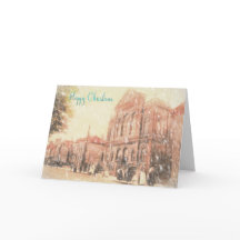 Straßen-Weihnachtskarte Tamworths Victoria