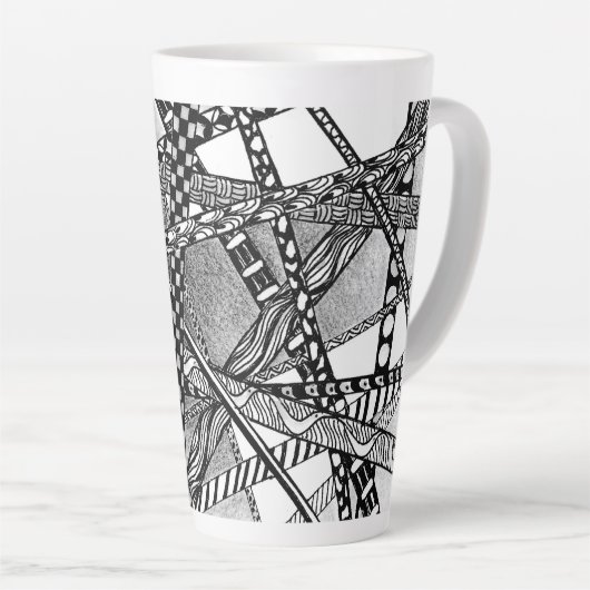 Straßen zu Überall 17 Unzen hoch Milchtasse (Rechte Ecke)