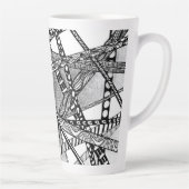 Straßen zu Überall 17 Unzen hoch Milchtasse (Rechts)