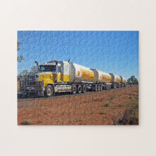 Straßen-Zug-LKW-Fahren Australien  Puzzle