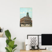 Straßenansicht der Faneuil Hall Poster (Heimbüro)