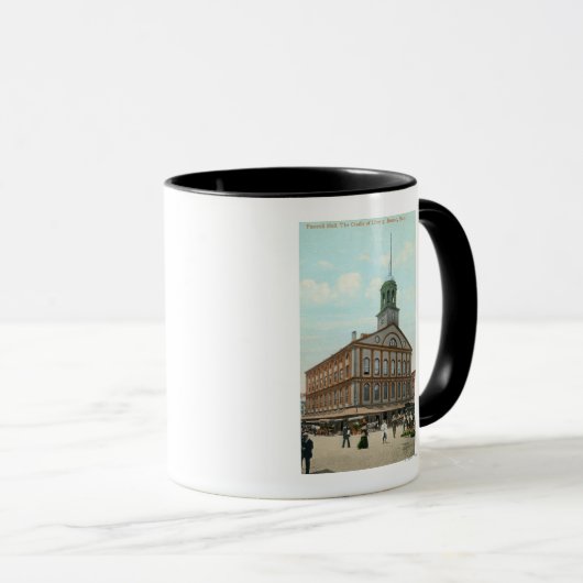 Straßenansicht der Faneuil Hall Tasse (VorderseiteRechts)
