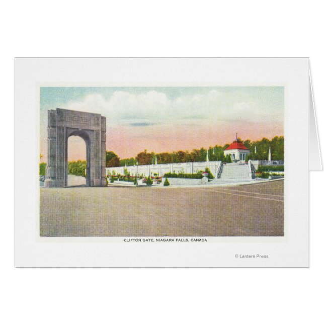 Straßenansicht des Clifton Gate (Vorderseite (Horizontal))