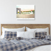 Straßenansicht des Clifton Gate Leinwanddruck (Insitu (Schlafzimmer))