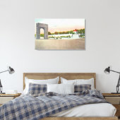 Straßenansicht des Clifton Gate Leinwanddruck (Insitu (Schlafzimmer))