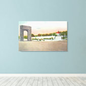 Straßenansicht des Clifton Gate Leinwanddruck (Insitu (Holzboden))