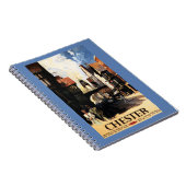 Straßenansicht mit Bus- und Tower-Uhr-Rail Notizblock (Rechte Seite)