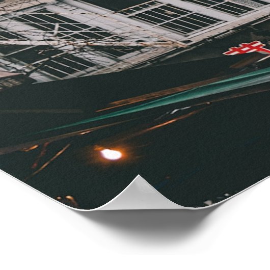 Straßenansicht Poster (Ecke)