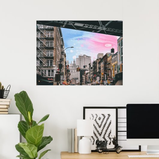 Straßenansicht Poster (Heimbüro)