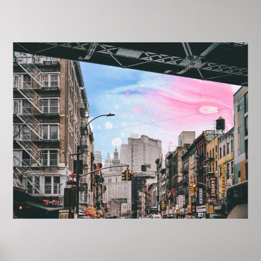 Straßenansicht Poster (Vorne)