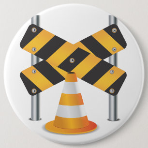 Straßenarbeiten Button