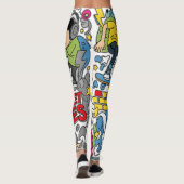 Straßenatmosphäre Leggings (Rückseite)