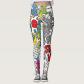 Straßenatmosphäre Leggings (Vorderseite)