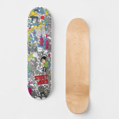 Straßenatmosphäre Skateboard (Vorderseite)