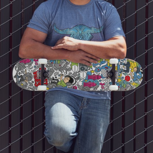 Straßenatmosphäre Skateboard (Außenbereich 3)