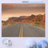 Straßenausflug Sonnenuntergang Flyer (Einzeln)