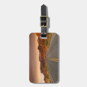 Straßenausflug Sonnenuntergang Gepäckanhänger (Vorderseite vertikal)