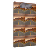 Straßenausflug Sonnenuntergang Klemmbrett (Rechts)