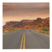 Straßenausflug Sonnenuntergang Würfel (Vorderseite)