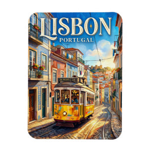 Straßenbahn 28 Portugal Magnet