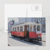 Straßenbahn 4033 postkarte (Vorne/Hinten)